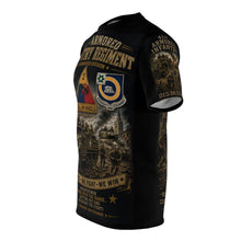 Load image into Gallery viewer, 41st Armored Infantry Regiment, 2nd Armored Division (WWII) - Tribute Tee — "We RIde, We Fight, We Win"