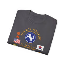 Load image into Gallery viewer, Unisex Tee, Military T-Shirt, Military Veteran Gift, Patriotic Shirt, Army Apparel - USAF - 21st Tactical Air Support Squadron - 9th Infantry Division - ROK w VN SVC - V3 - Group X 300