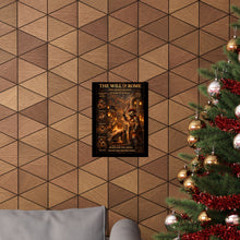 Load image into Gallery viewer, Gladiator Battle Matte Poster — "The Will of Rome" Vertical Art Print