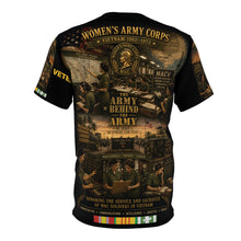 Load image into Gallery viewer, Womens Army Corps (WAC) - Vietnam Service Tribute Tee — "The Army Behind the Army"