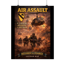 Load image into Gallery viewer, Matte Poster - 1st Cavalry Division in Vietnam