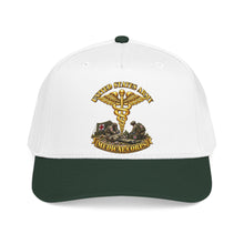 Load image into Gallery viewer, Mid Profile Baseball Cap - Army - Medical Corps - US Army w Scene - 3D - Enhanced