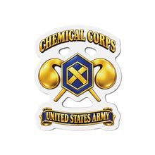 Load image into Gallery viewer, Die-Cut Magnet - Army - Chemical Corps - 3D - Enhanced
