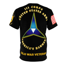 Load image into Gallery viewer, All Over Printing (AOP) - Army - Charlie Battery, 25th Field Artillery (TAB) - DUI - III Corps - Ft Sill OK w Q4