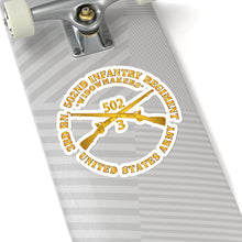 Load image into Gallery viewer, Kiss-Cut Stickers - Army - 3rd Bn 502nd Infantry Regt - Widowmakers - Infantry Br