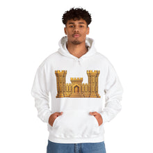Load image into Gallery viewer, Hoodie – Amy Corps of Engineers Branch Insignia - 3D - Enhanced