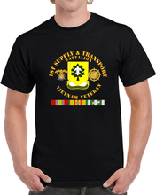 Load image into Gallery viewer, Army - 1st Supply And Transport Battalion - Vietnam Vet W Br W VN SVC T Shirt
