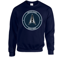 Load image into Gallery viewer, USSF - Space Force Seal X 300 Crewneck Sweatshirt