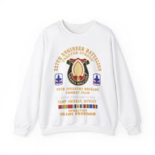Load image into Gallery viewer, Unisex Heavy Blend™ Crewneck Sweatshirt - 227th Engineer Battalion, 29th Infantry Brigade Combat Team - Camp Arifjan Kuwait - OIF w IRAQ SVC