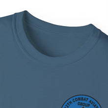 Load image into Gallery viewer, Unisex Ultra Cotton Tee - Vietnam Combat Aviation Vet w Air Crew Badges - 12th Combat Aviation Group - Black Jack - Sgt Howard Meyers - 1968-1969 SVC X 300