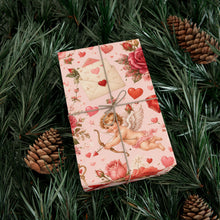 Load image into Gallery viewer, Gift Wrap Paper — Romantic vintage Valentine pattern