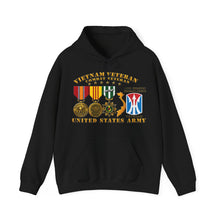Load image into Gallery viewer, Hoodie – Army - Vietnam Vet - w Medals - VN - 11th Infantry Brigade (Light) - 3D Enhanced X 300