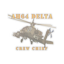 Load image into Gallery viewer, Kiss-Cut Stickers - AH-64 Oblique - AH-64 DElTA - Crew Chief - Lundy X 300