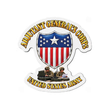 Load image into Gallery viewer, Die-Cut Magnet - Army - Adjutant General's Corps - Tactical - 3D - Enhanced