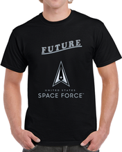 Load image into Gallery viewer, Future Space Force Logo Vertical X 300 T Shirt