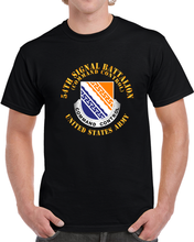 Load image into Gallery viewer, Army - 54th Signal Battalion - Command Control - US Army - DUI X 300 T Shirt