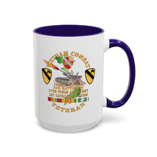 Load image into Gallery viewer, Colorful Mug (11oz/15oz) - Army - Charlie Battery.2nd Battalion,17th Field Artillery - w 1st Cavalry Div - M110 8in SP - Vietnam Vet w VN SVC X 300