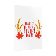 Load image into Gallery viewer, Rolled Poster - Happy Thanksgiving Day