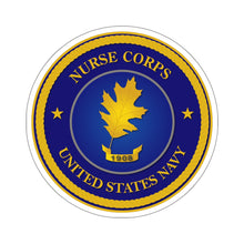 Load image into Gallery viewer, Kiss-Cut Stickers - Navy - Nurse Corps X 300