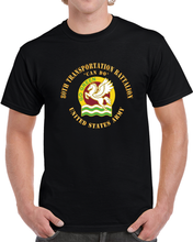 Load image into Gallery viewer, Army - DUI - 80th Transportation Battalion - Can Do X 300 T Shirt