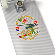 Load image into Gallery viewer, Kiss-Cut Stickers - Vietnam Combat Vet - 8th Bn 4th Artillery - I Field Force w M107