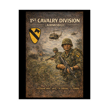 Load image into Gallery viewer, Rolled Posters - 1st Cavalry Division in Ia Drang