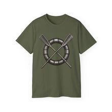 Load image into Gallery viewer, Unisex Ultra Cotton Tee - USCG - Surfman Badge wo txt - 3D - Enhanced