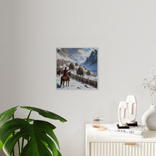 Load image into Gallery viewer, Acrylic Wall Art Panel - Hannibal Crossing the Alps to Atttack Rome