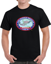 Load image into Gallery viewer, Navy - USS Ronald Reagan (CVN-76) Wo Txt X 300 T Shirt