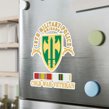 Load image into Gallery viewer, Kiss-Cut Vinyl Decals - Army - 18th MP Brigade - COLD SVC X 300