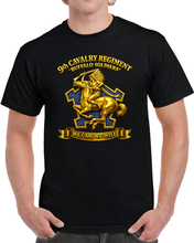 Load image into Gallery viewer, 9th Cavalry Regiment - Buffalo Soldiers - DUI - We Can, We Will 3D Enhanced T Shirt