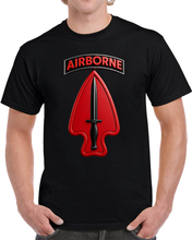 Load image into Gallery viewer, Army - DUI - 1st Special Forces Operational Detachment–Delta (Airborne) wo txt - 3D - Enhanced T Shirt