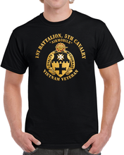 Load image into Gallery viewer, Army - 1st Bn, 5th Cavalry - Airmobile - Vietnam Veteran 3D X 300 T Shirt