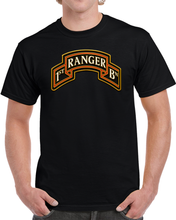 Load image into Gallery viewer, Army - 1st Ranger Battalion - Ranger Scroll - 3D - Enhanced T Shirt