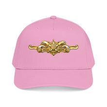 Load image into Gallery viewer, Mid Profile Baseball Cap - USCG - Cutterman - Officer wo txt - 3D - Enhanced