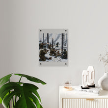 Load image into Gallery viewer, Acrylic Wall Art Panel - 101st Airborne Division fighting the German Army at the Battle of Bastogne