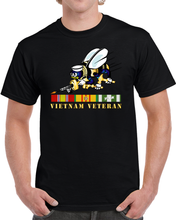 Load image into Gallery viewer, Navy - Seabee - Bee Only w VN SVC wo DS V1 T Shirt