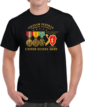 Load image into Gallery viewer, Army - Vietnam Vet - w Medals - VN - 25th Infantry Division - 3D Enhanced X 300 T Shirt
