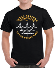 Load image into Gallery viewer, Navy - Rate - Ocean Systems Technician (OT) T Shirt