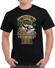 Load image into Gallery viewer, Army - 503rd Parachute Infantry Regiment - The Rock Regiment - Wars - 3D - Enhanced T Shirt