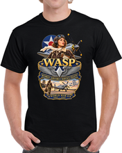 Load image into Gallery viewer, WASP - Women Airforce Service Pilot - WWII - 3D - Enhanced T Shirt