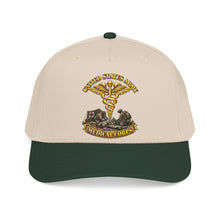 Load image into Gallery viewer, Mid Profile Baseball Cap - Army - Medical Corps - US Army w Scene - 3D - Enhanced