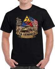 Load image into Gallery viewer, 7th Armored Division - Lucky Seventh - WWII - 3D - Enhanced T Shirt