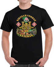 Load image into Gallery viewer, Army - Vietnam Combat Engineer - 18th Engineer Bde w SVC - 3D - Enhanced w Scene T Shirt