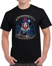 Load image into Gallery viewer, USA Special Operations Aviation Command (Airborne) - SSI, DUI with Scene - 3D - Enhanced T Shirt