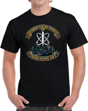 Load image into Gallery viewer, NAVY - Rate - Electronics Warfare Technician with Scene - 3D - Enhanced T Shirt