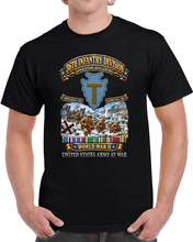 Load image into Gallery viewer, Army - 36th Infantry Division, Operation Avalanche, North Africa-Italy w Scene - 3D - Enhanced - SVC WWII T Shirt