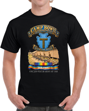 Load image into Gallery viewer, Army - Camp Bowie, Fort Worth TX w Scene - 3D - Enhanced - SVC WWI T Shirt