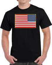 Load image into Gallery viewer, Flag - United States - 3D - Enhanced T Shirt