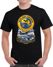Load image into Gallery viewer, NAVY - Naval Base Coronado - Crest w Scene - Coronado California - 3D - Enhanced T Shirt